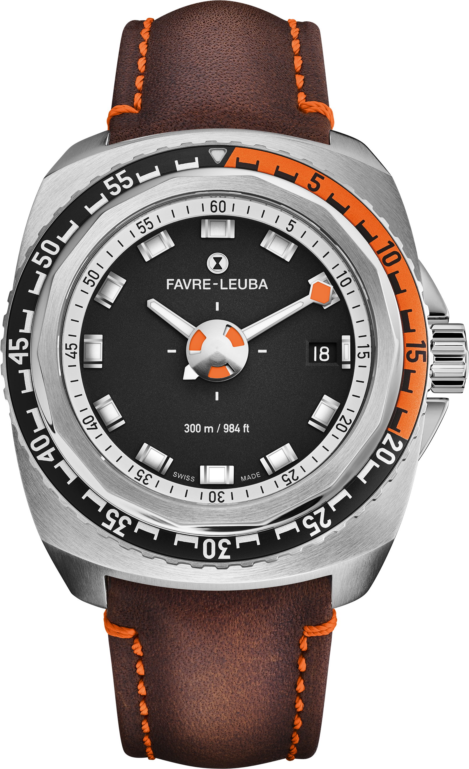 Raider Deep Blue 41mm Automatic Watch FAVRE LEUBA