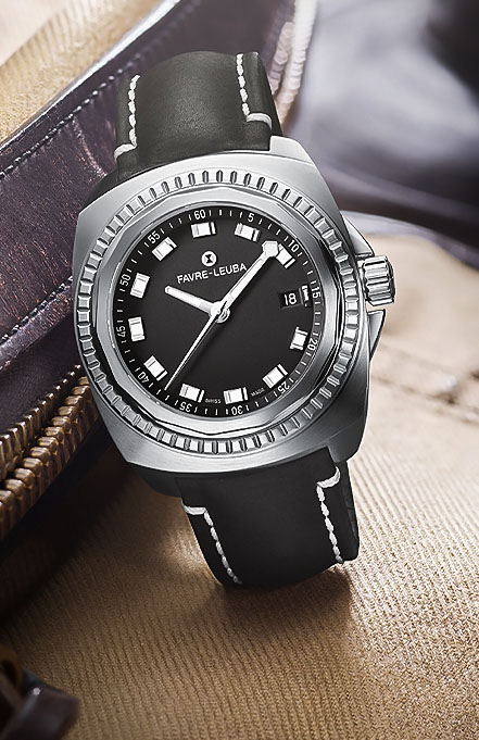 Exploring The Formidable Favre Leuba Raider Deep Blue Dive Watches